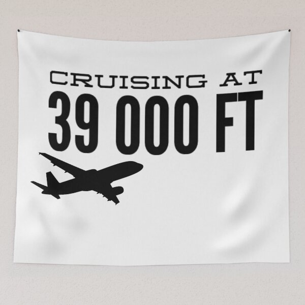 Item preview, Cruising at 39 000 feet designed and sold by bcrossleysmith.