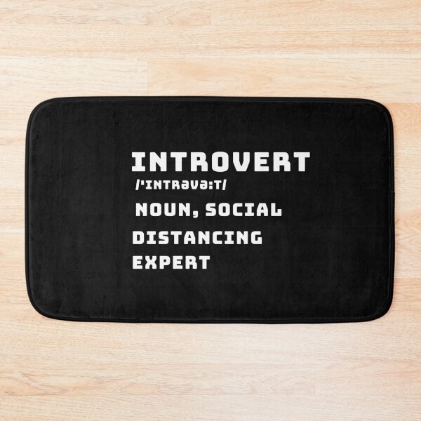 Item preview, Introvert Social Distancing Expert Definition designed and sold by MohitJain1109.