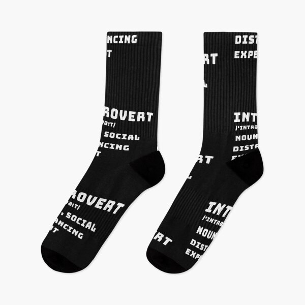 Item preview, Introvert Social Distancing Expert Definition designed and sold by MohitJain1109.
