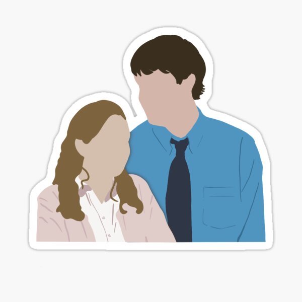 Item preview, Jim and Pam designed and sold by stephanieanduroart.