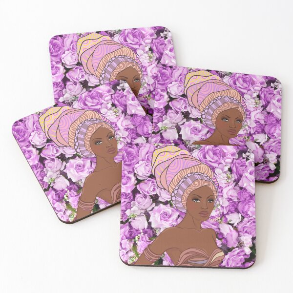 Item preview, African Princess Purple Floral designed and sold by LaceRenee.