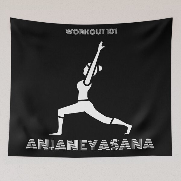 Item preview, Anjaneyasana (Workout 101) designed and sold by BofflingDesigns.