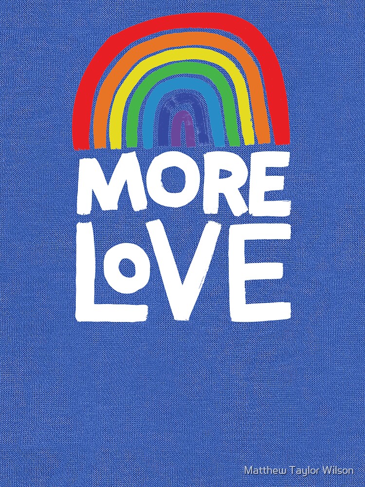 Thumbnail 7 of 7, Tri-blend T-Shirt, more love designed and sold by wellkeptthing.