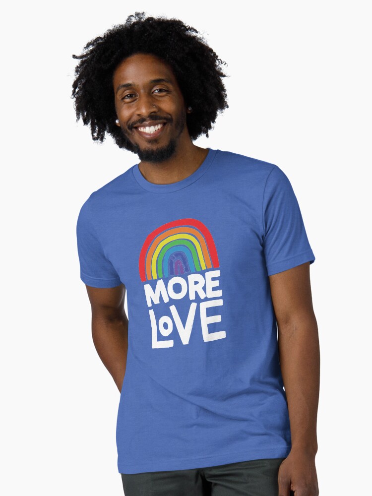 Thumbnail 1 of 7, Tri-blend T-Shirt, more love designed and sold by wellkeptthing.