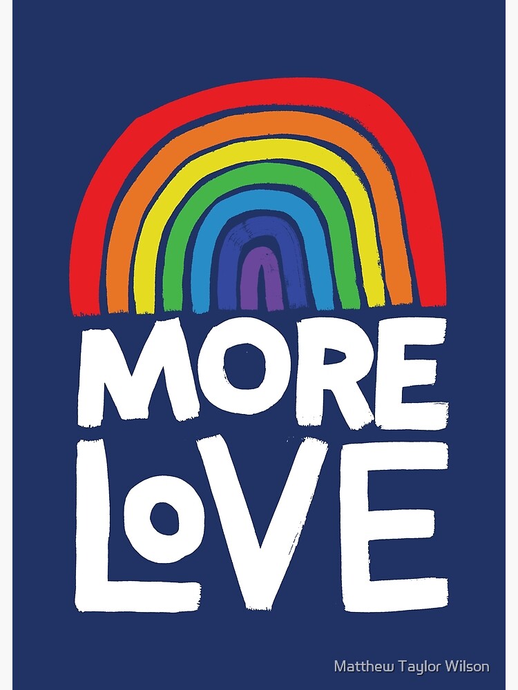 Thumbnail 3 of 3, Poster, more love designed and sold by wellkeptthing.
