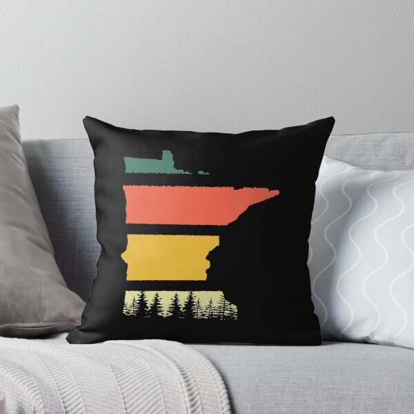 Item preview, MN Minnesota Retro Vintage print Gift Idea Men Women Kids designed and sold by NoveltyMerch.