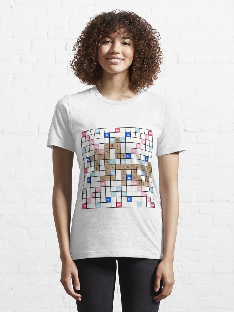Alternate view of Scrabble T-shirt Essential T-Shirt