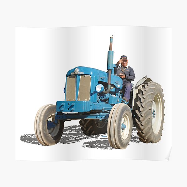 Super Major (Export Model), the last Fordson tractor Poster