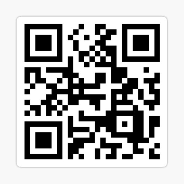 "Harry styles get out of my kitchen QR code" Sticker for Sale by myaxcouture Redbubble