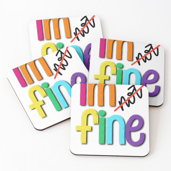 Item preview, I'm (not) Fine designed and sold by shannon perkins.