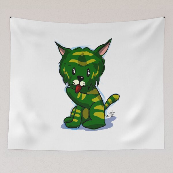 Item preview, chibi battle cat designed and sold by dragonstudio.