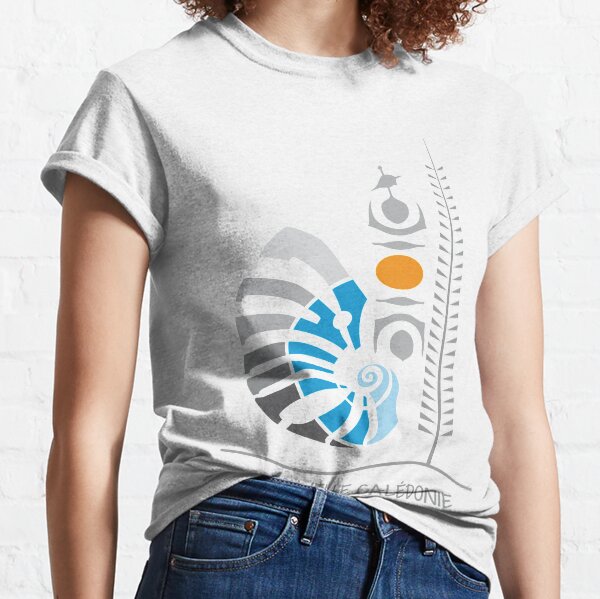 Emblème de la Nouvelle-Calédonie - Coat of Arms - Polynésie T-shirt classique