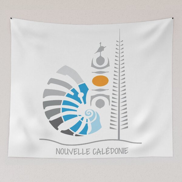 Item preview, Emblem of New Caledonia - Coat of Arms - Polynesia designed and sold by LeCoinduCagou.