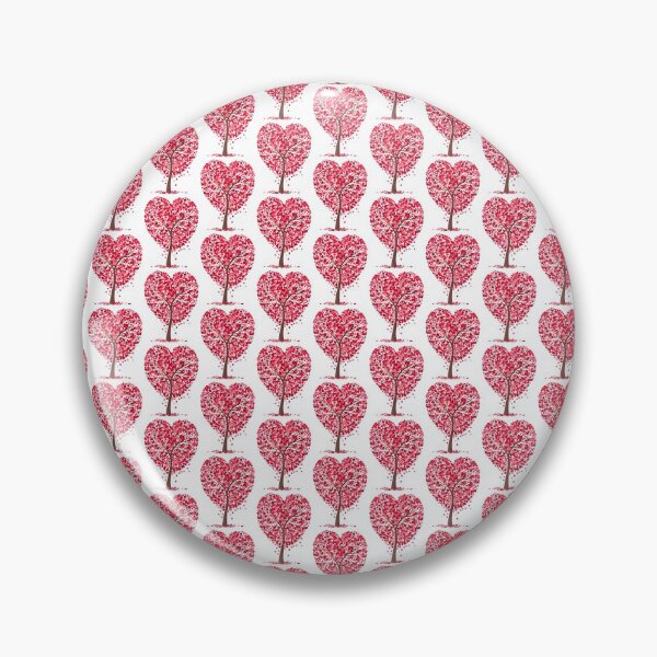 Item preview, Tree, Heart Tree, pink and red heart tree illustration designed and sold by Halalolo.