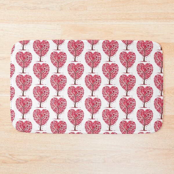 Item preview, Tree, Heart Tree, pink and red heart tree illustration designed and sold by Halalolo.