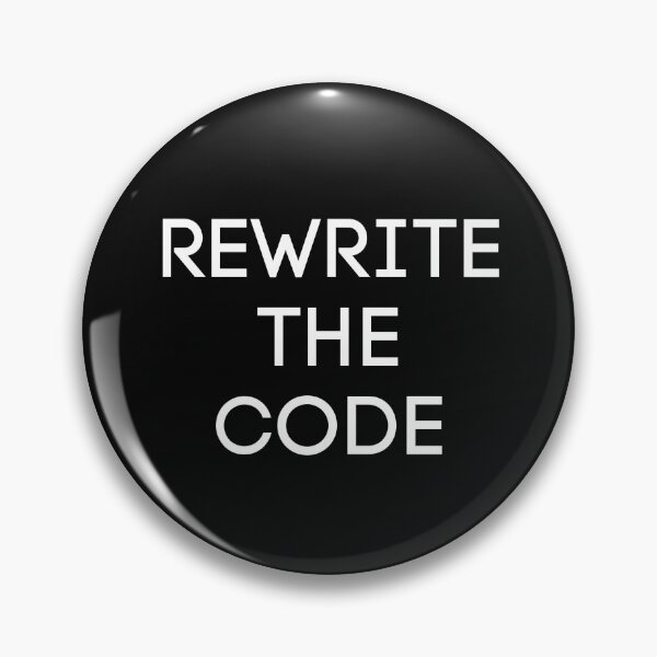 Item preview, Rewrite the Code - Tech Geek designed and sold by WeAreSatoshi.