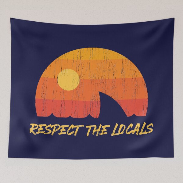 Item preview, Respect The Locals ✅ Shark Week designed and sold by sachpica.