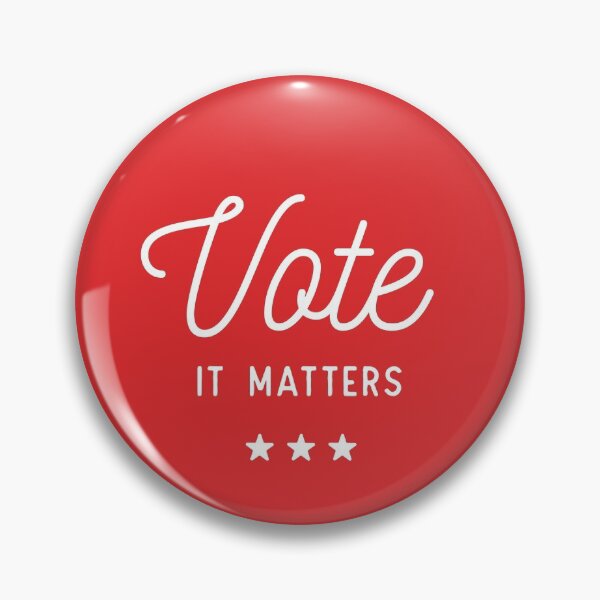Item preview, Vote it matters red designed and sold by Identity Club Co.