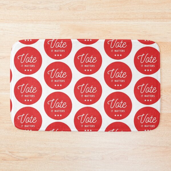 Item preview, Vote it matters red designed and sold by Identity Club Co.