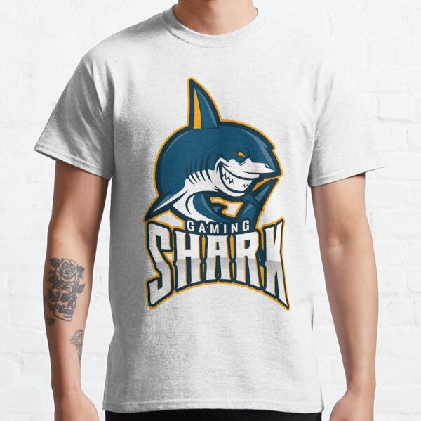 Shark Gaming T Shirts Redbubble - roblox shark launcher
