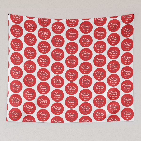 Item preview, Vote it matters red designed and sold by Identity Club Co.