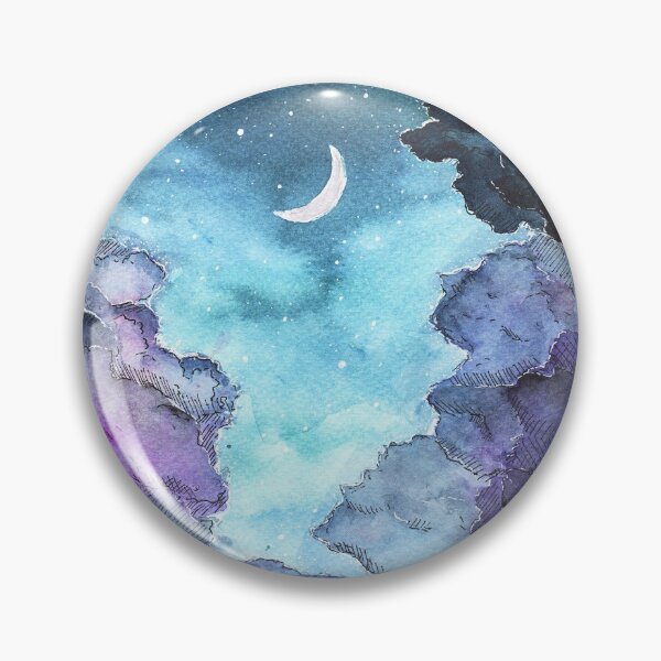 Item preview, Niño de la luna: pintura con acuarela designed and sold by brabikate.