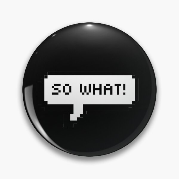 Item preview, So What! Lyrics Speech Bubbles designed and sold by CrystalCrush.