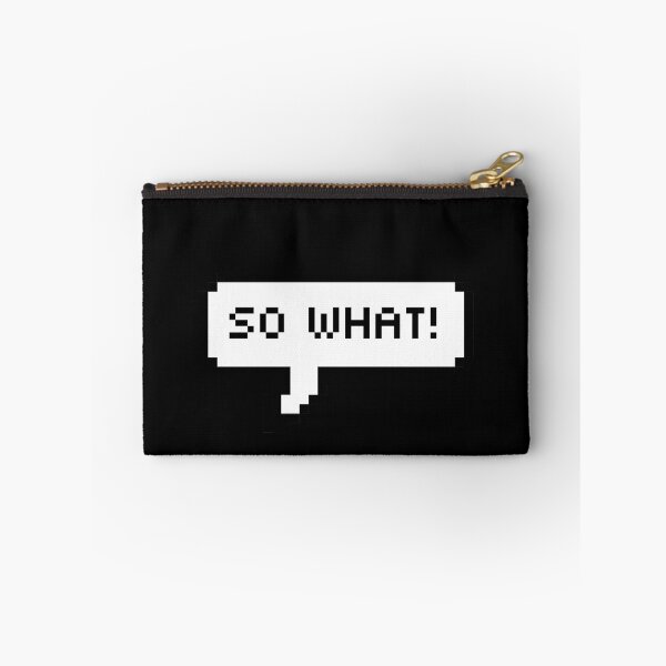 Item preview, So What! Lyrics Speech Bubbles designed and sold by CrystalCrush.