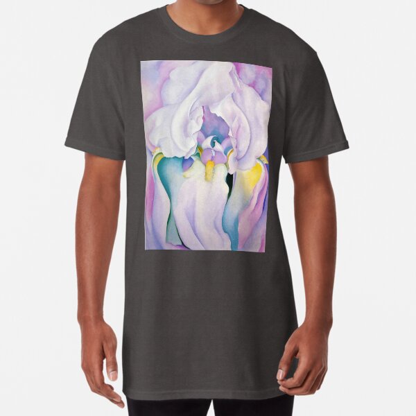 Light of Iris (1924) by Georgia O'Keeffe Long T-Shirt