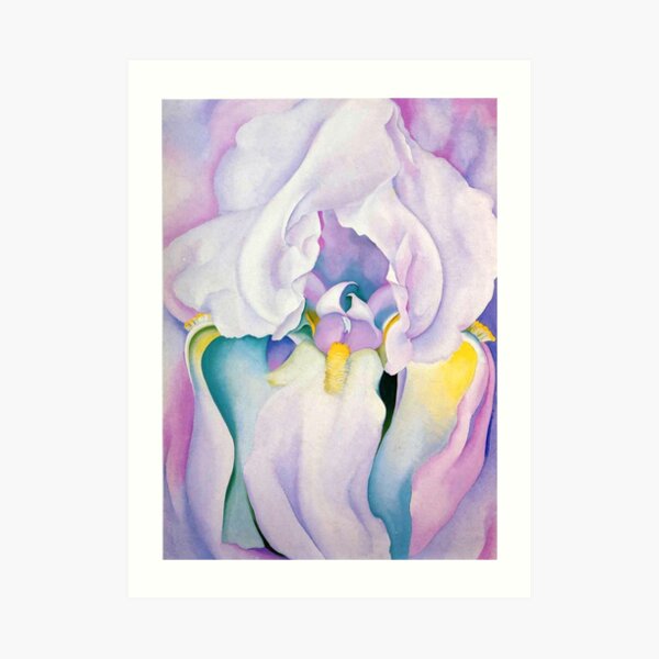 Light of Iris (1924) by Georgia O'Keeffe Art Print