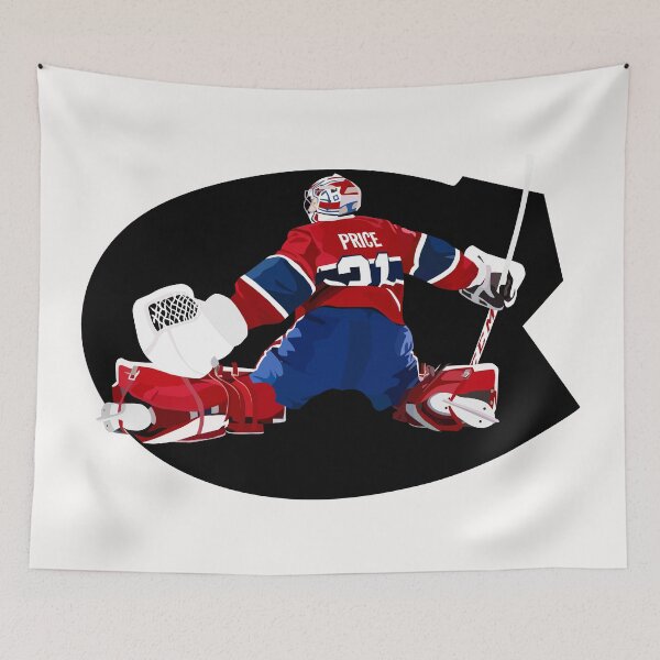 Item preview, Goalie - Carey Price - Black Background designed and sold by Eye on the Blueline.