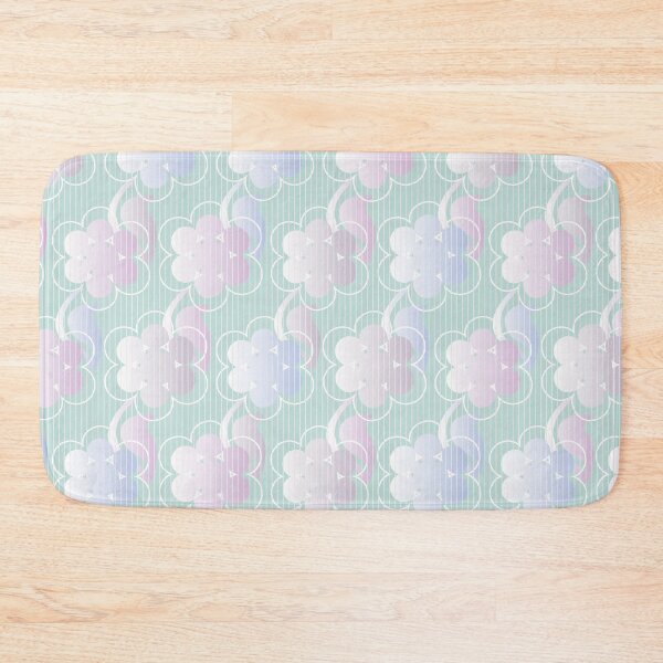 Item preview, simple floral in pastel rainbow gradient designed and sold by rysunki-malunki.
