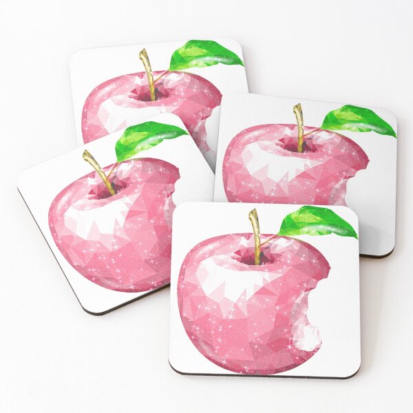 Item preview, Cute Pink Diamond Apple Gem designed and sold by Jolly-Yosei.