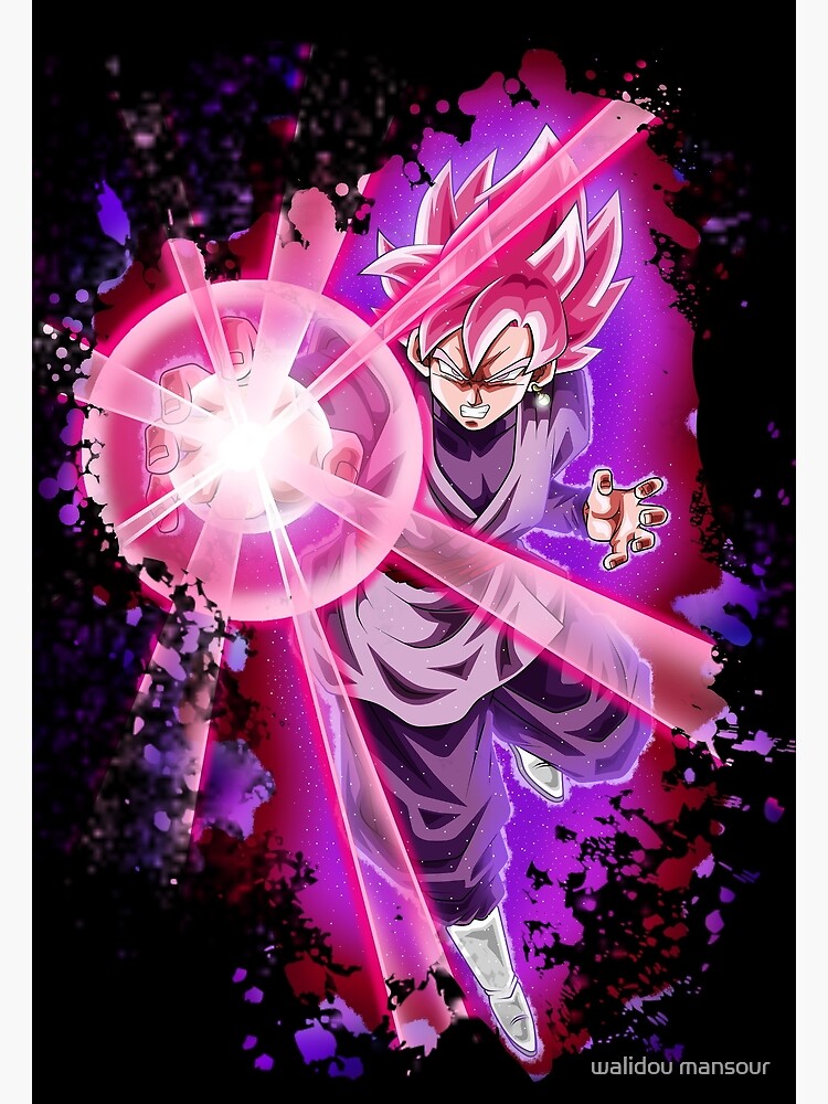 Rose Goku Black Manga Art  Poster for Sale by Tammy1971