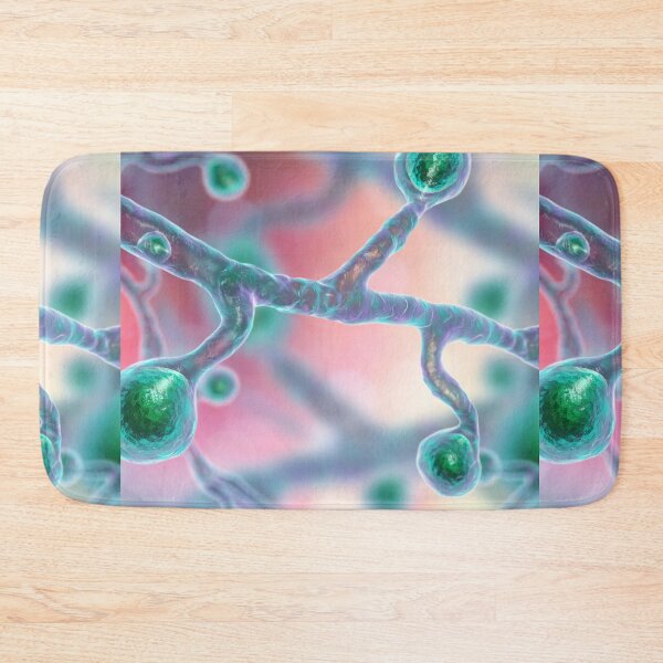 Item preview, NEAT BLASTOMYCES FUNGUS MICROSCOPIC IMAGE PHOTO...Micro designed and sold by Hippiesole.