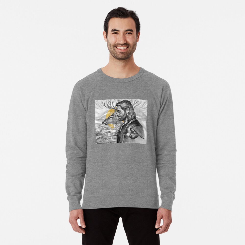 Vista previa del artículo con la obra «Sudadera ligera», diseñado y vendido por JustAnor.