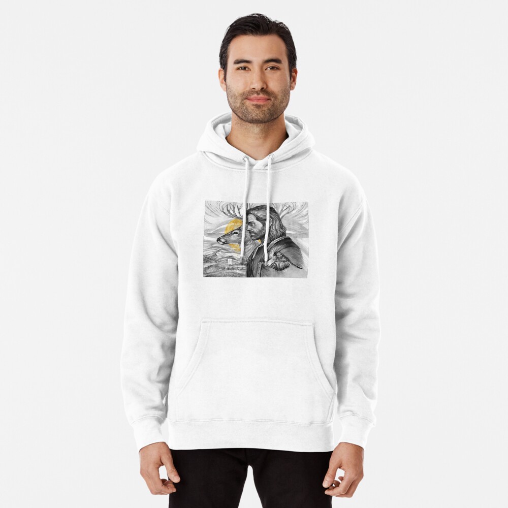 Vista previa del artículo con la obra «Sudadera con capucha», diseñado y vendido por JustAnor.