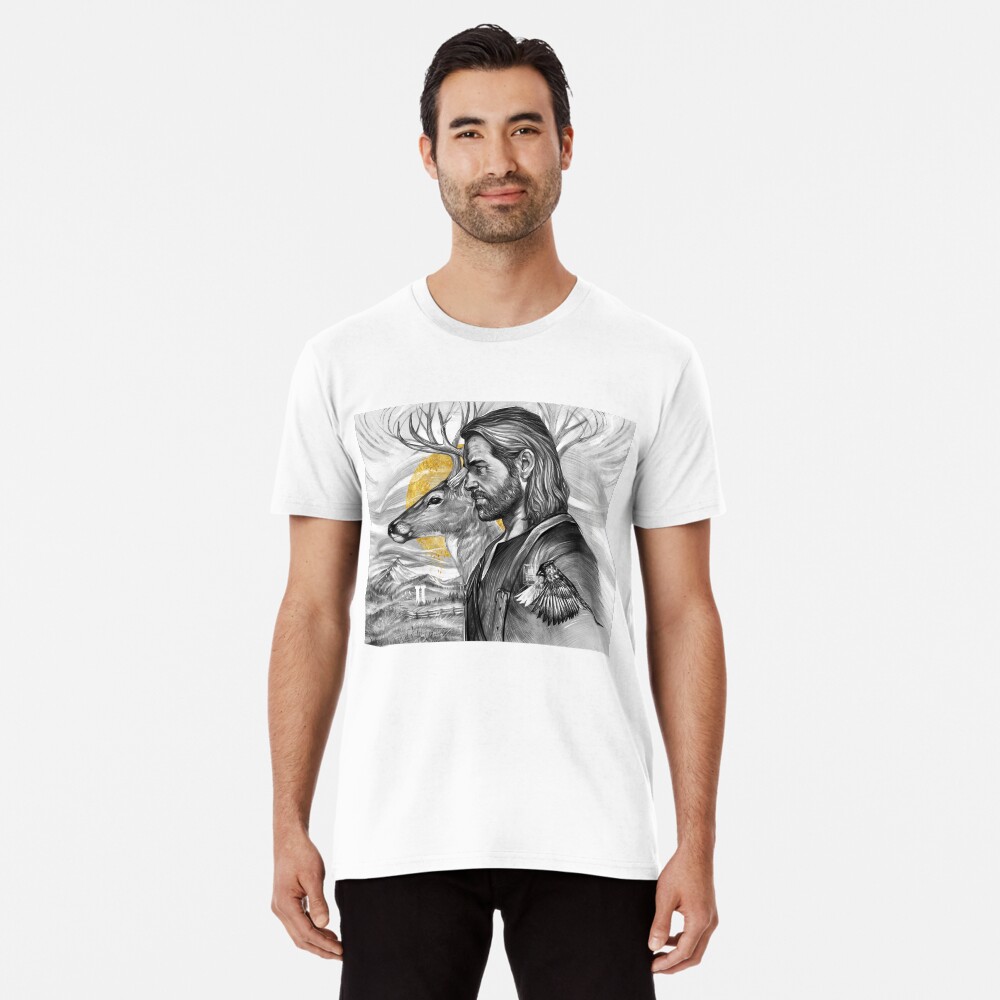 Vista previa del artículo con la obra «Camiseta premium», diseñado y vendido por JustAnor.