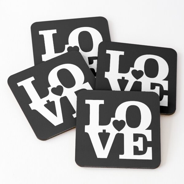 Item preview, Love letter heart in the middle white designed and sold by Two Left Hands Design.