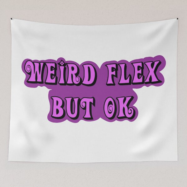 Item preview, Weird flex but ok purple text designed and sold by Jc-Originals.