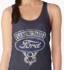 Oil Stained Ford Sign Women's Tank Top
