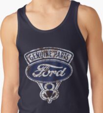 Oil Stained Ford Sign Men's Tank Top