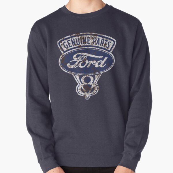 Oil Stained Ford Sign Pullover Sweatshirt