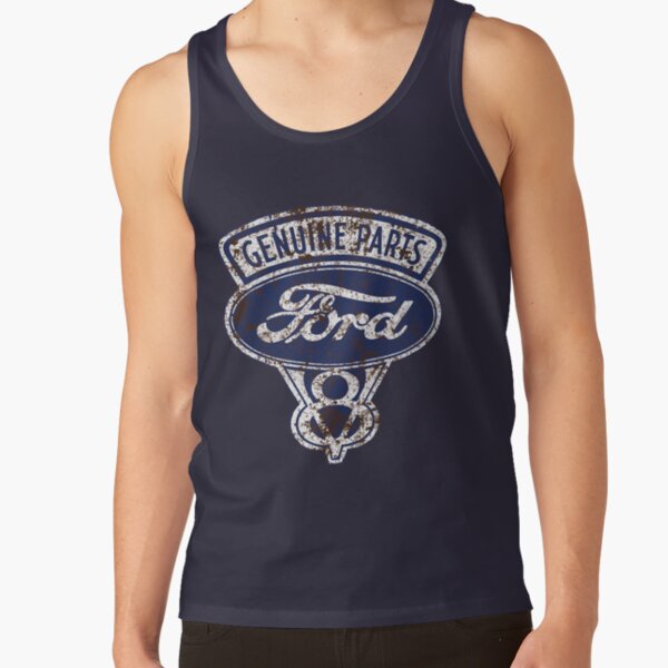 Oil Stained Ford Sign Tank Top