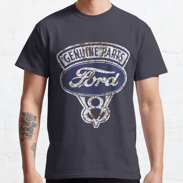Öl gebeiztes Ford-Zeichen Classic T-Shirt