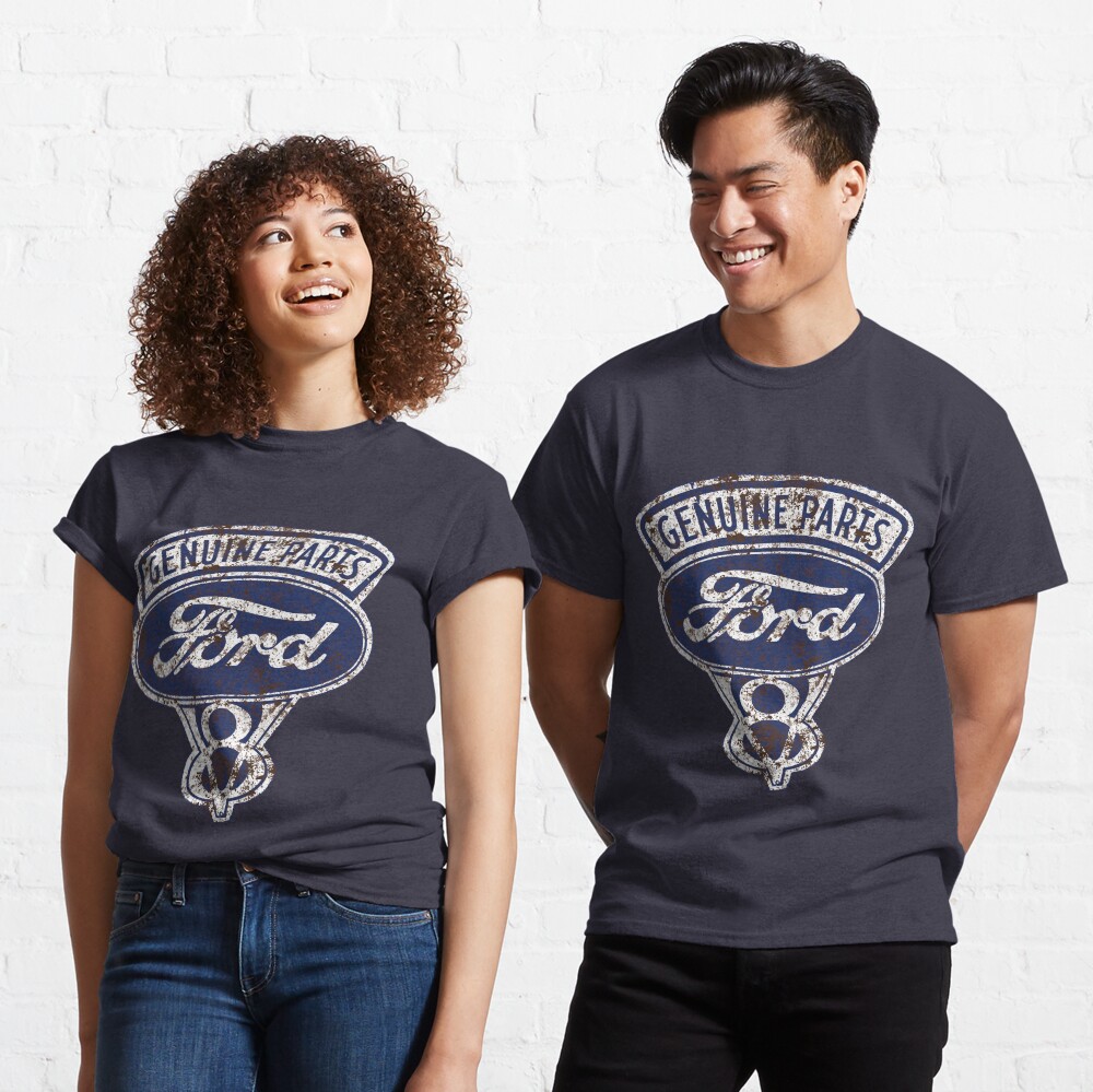 Oil Stained Ford Sign Classic T-Shirt