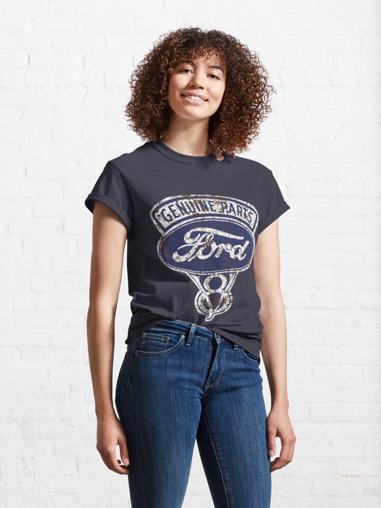 Alternate view of Oil Stained Ford Sign Classic T-Shirt