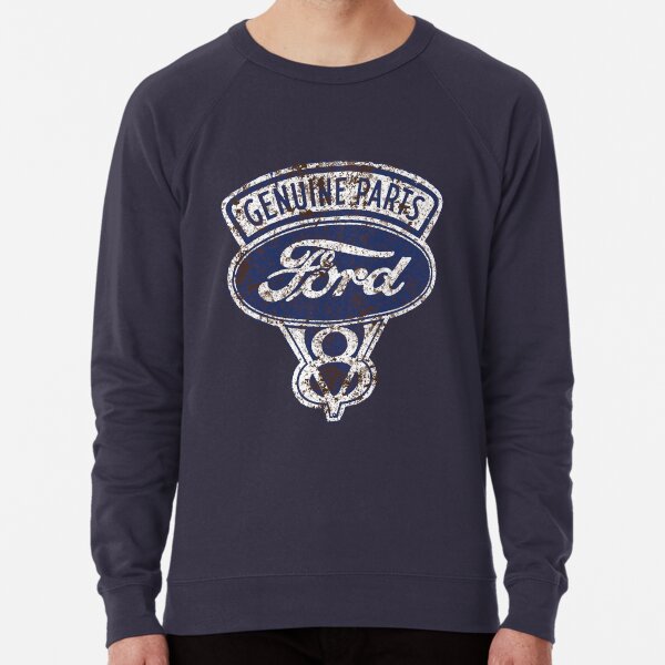 Oil Stained Ford Sign Lightweight Sweatshirt