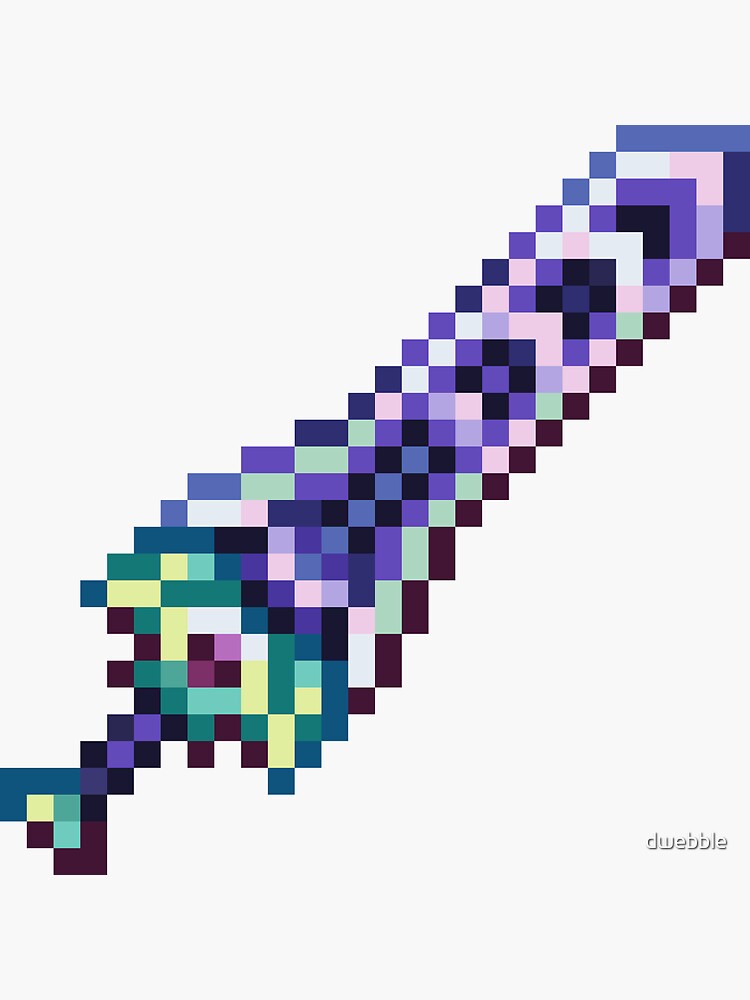 Terraria Muramasa Sword Design Art Board Print for Sale by BobertRobertArt