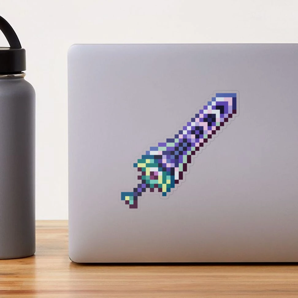 Terraria Muramasa Sword Design Sticker for Sale by BobertRobertArt